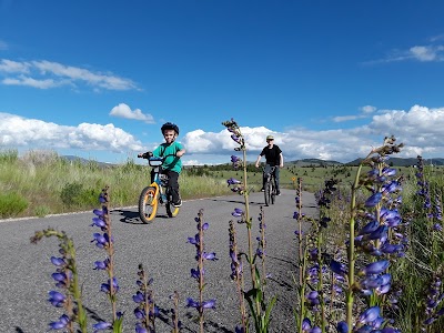 Walking Trail Continues West From Rocker To Warm Springs