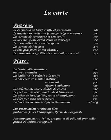 Hotel-Restaurant Bonhomme by null