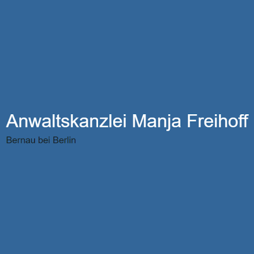 Rechtsanwältin Manja Freihoff - Thumbnail