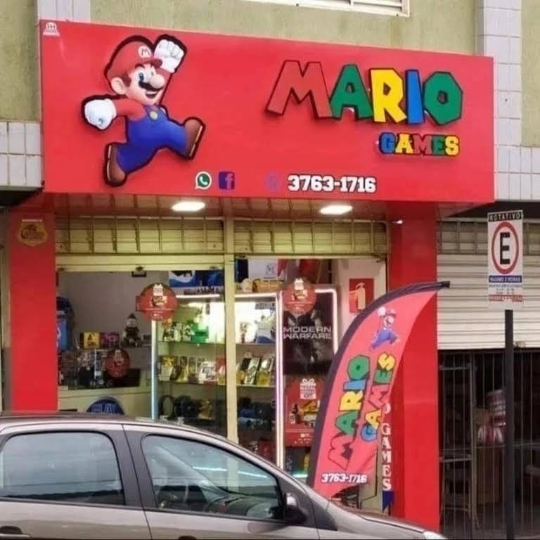 Mário World Games - Loja De Videogame em Centro