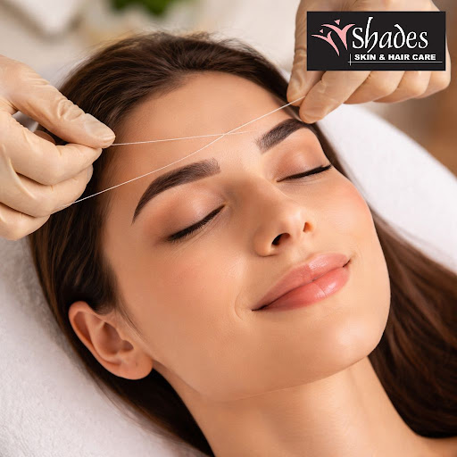 Get flawless, natural-looking eyebrows with precise threading at Shades Unisex Salon Nirman nagar…