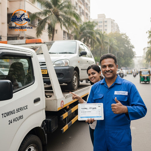 Stuck on the road and worried about high towing charges? Towing Service 24 hours in Andheri, Mumb… post image