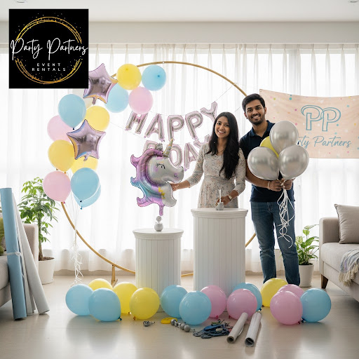 Planning a birthday decoration at home in Bengaluru? Party Partners - Event Rentals brings you st… post image