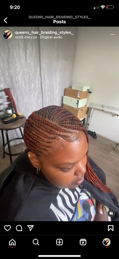 Queens’ hair braiding style - Thumbnail