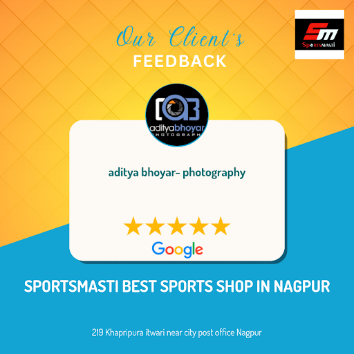 Aditya Bhoyar, a photography enthusiast, raves about his experience at SPORTSMASTI BEST SPORTS SH… post image