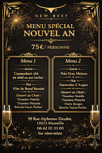 Menu NEW BEEF Page 1