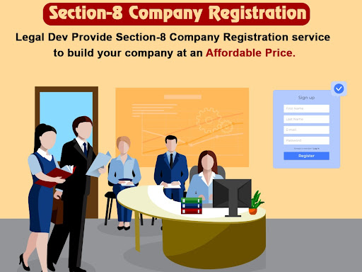 Legal dev Provide Section 8 Company Registration Process is 