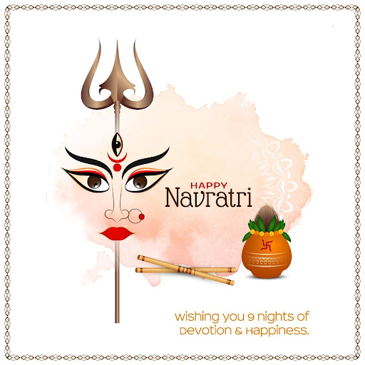 ⭐ May these nine Nights of Navratri be filled with good health, joy, and happiness & the celebrat…