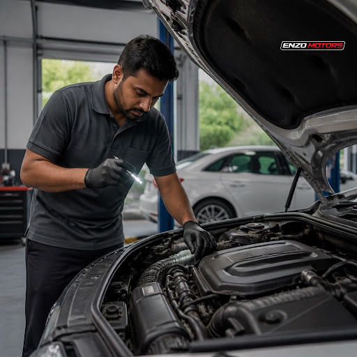 At Enzo Motors Premium in Madhapur, Hyderabad, we believe premium car service should be transpare… post image