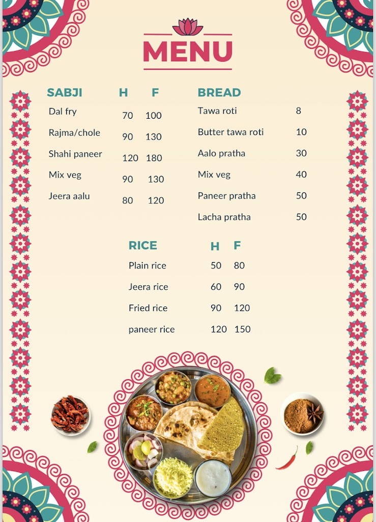 Kaushik S Kitchen Tiffin Service Thali Service Personalised Thali