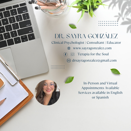 Dr. Sayra González, Clinical Psychologist