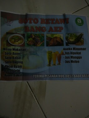 Soto Betawi Bang Aep, Author: Gojek Driver