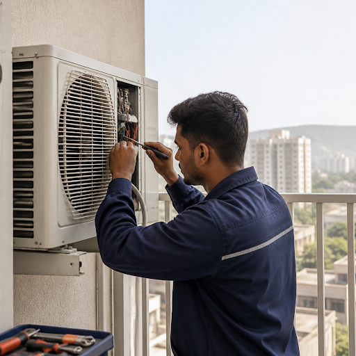 Is your AC not cooling or making unusual noise? AK COOL SERVICE - Air conditioning repair shop -… post image