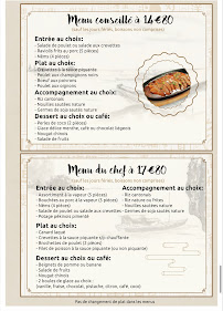 Menu Le Pavillon de Ballancourt Page 7