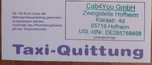 Taxi Taunus / Cab4You GmbH - Thumbnail