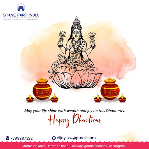 💰✨ Wishing everyone a Happy Dhanteras from Stone Fort India! ✨💰 post image