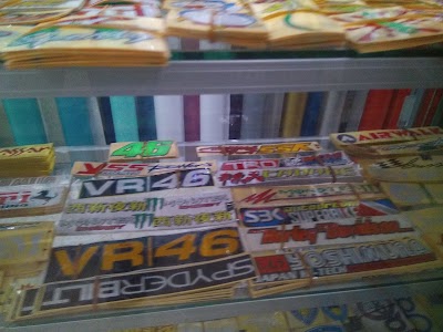 Photos of Surya Mas Sticker & Helm