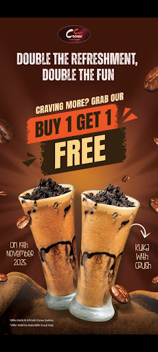 Treat your taste buds twice with your favorite Kuka with Crush.. walkin to avail the buy 1 get 1… post image
