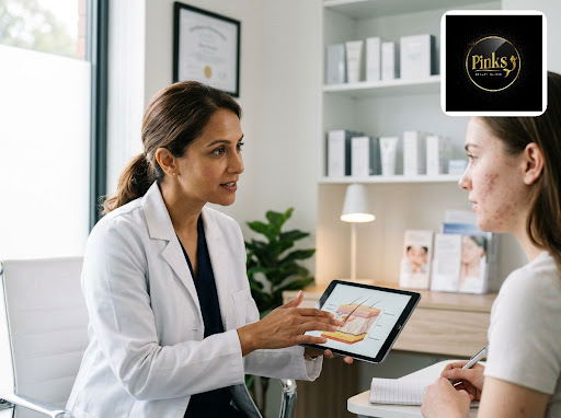 Struggling with stubborn acne, marks or frequent breakouts? At Pinks Beauty Clinic in Mumbra, Tha… post image