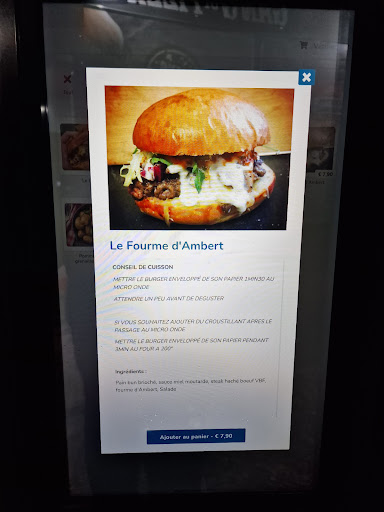 Photo 2 - Distributeur de Burger et Boissons 24h/24h