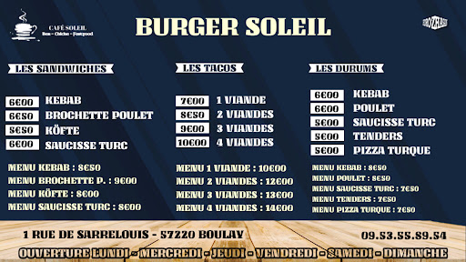 Photo 1 - Café - Burger Soleil