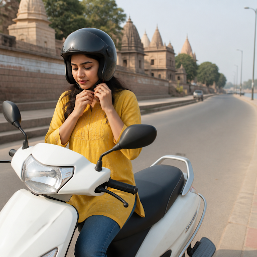 Riding a scooty through Varanasi’s busy streets is convenient, but safety must come first. At A.D… post image