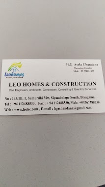 Leo Homes & Construction (pvt) Ltd., Author: INDIKA MAHAGANIACHCHIGE