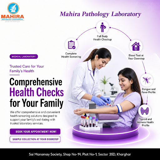 Mahira Pathology Laboratory offers comprehensive health screening and accurate blood tests in a t…