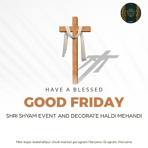 Celebrate the Blessed Good Friday with a splash of color and joy! At Shri Shyam event and decorat…