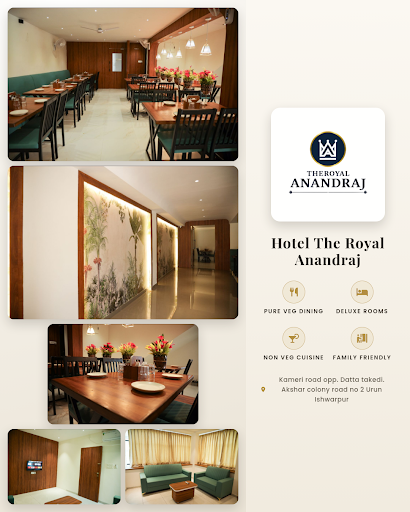 Hotel The Royal Anandraj offers a spacious banquet hall ideal for events along with luxurious del…