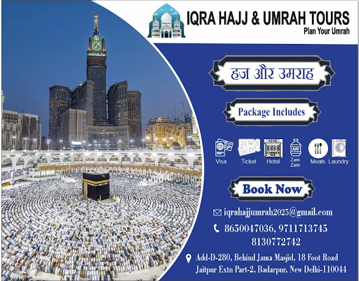 Umrah starting from 68k onwards
