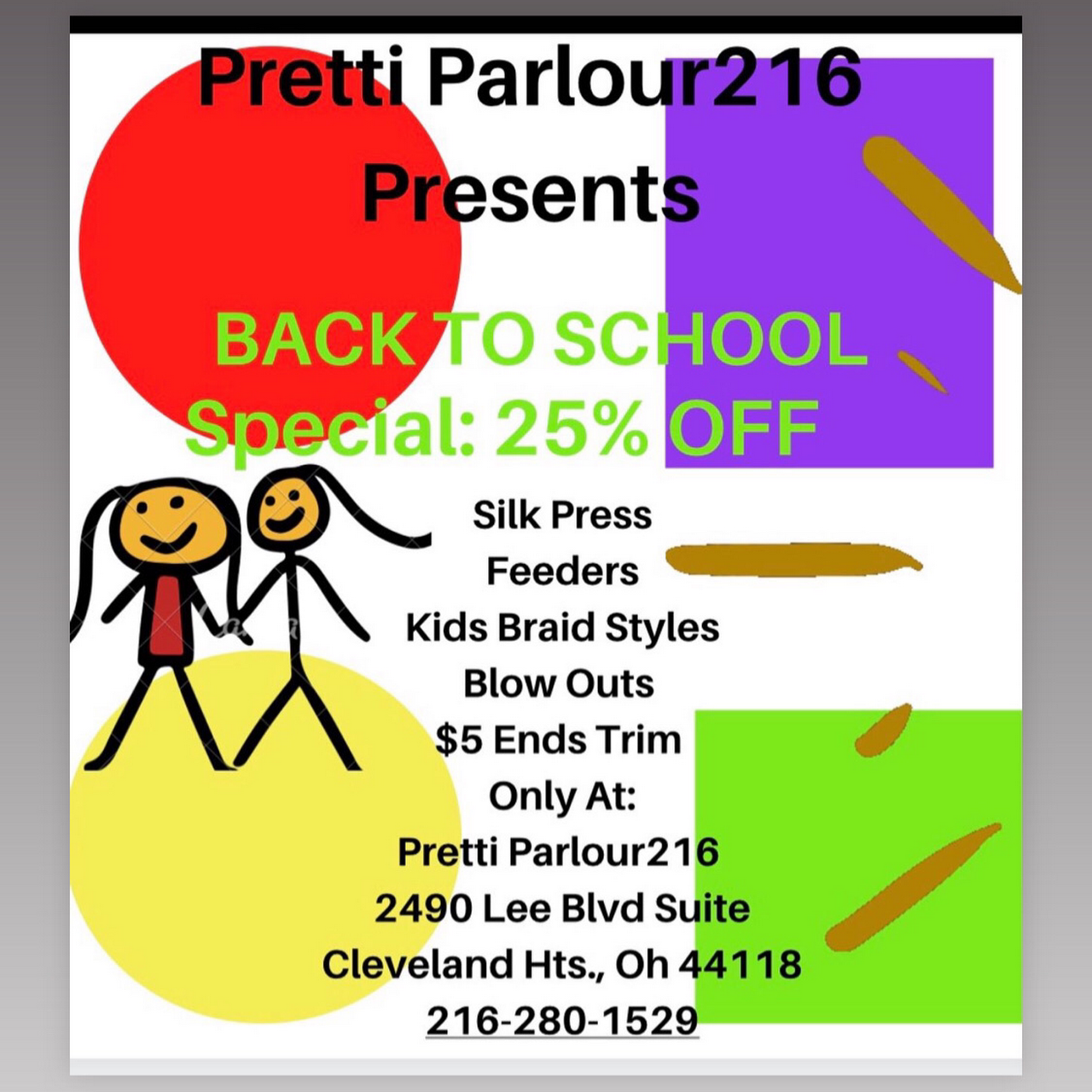 Pretti Parlour216 - Hair Studio