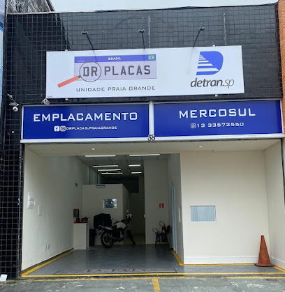 DR PLACAS Praia Grande | Padrão Mercosul