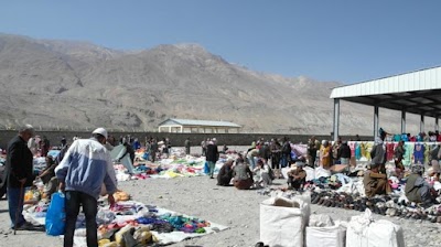 Photos of Ishkashim Border Market