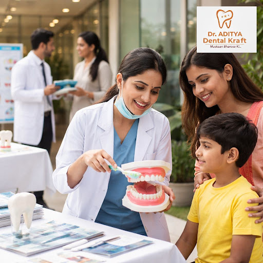 Healthy smiles start with awareness. At Dr. Aditya Dental Kraft in Crossing Republik, Ghaziabad,… post image