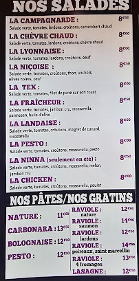 Menu Crepapizza Page 1