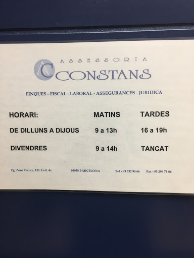 Constans - Visual