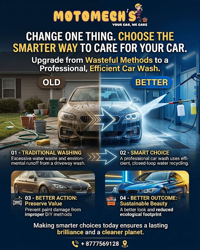 Upgrade to a smarter way to wash your car! Protect your ride and the planet with our efficient ca… post image