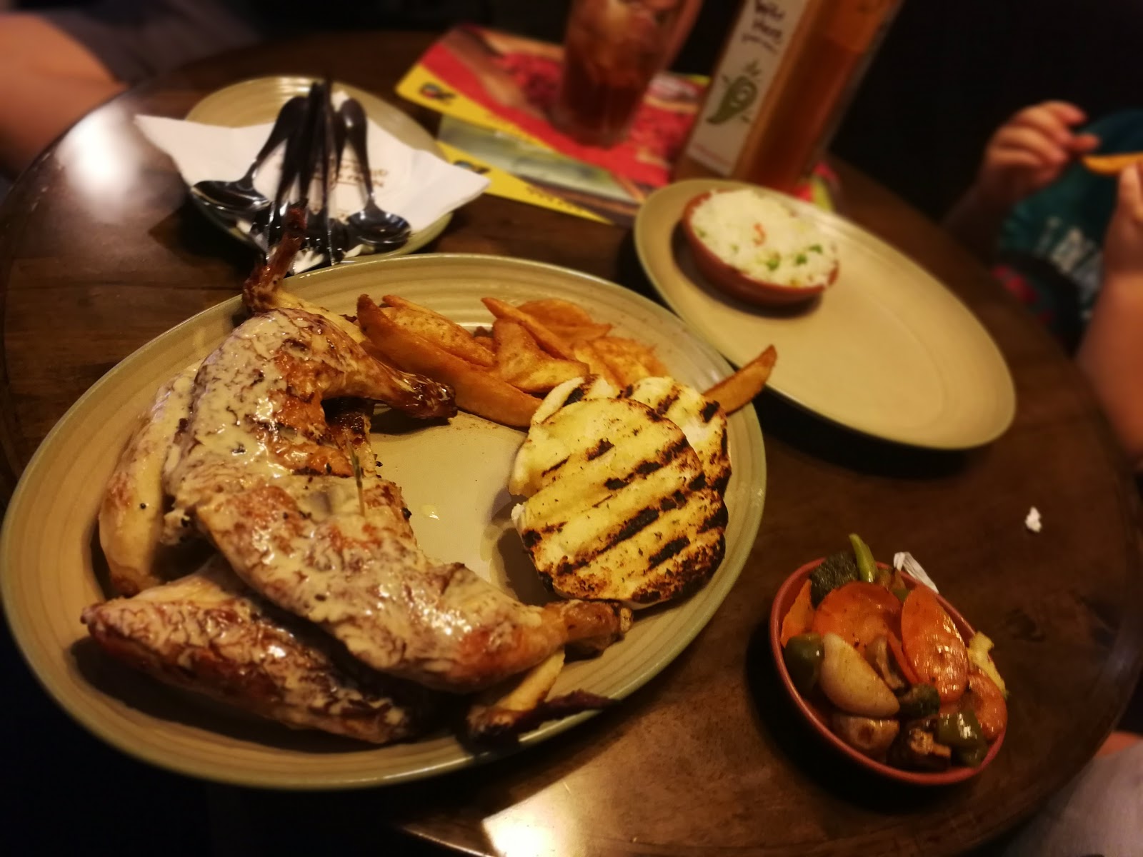 Rawang nandos aeon Dinner di