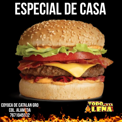 Tere cedeño Hamburguesas a la leña. - Thumbnail