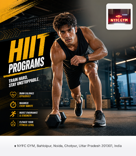 Experience the ultimate high-intensity interval training (HIIT) programs at NYFC GYM, tailored to…