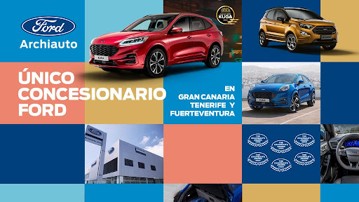 Concesionario Oficial Ford | Automóviles del Archipiélago ARCHIAUTO, S.A - Thumbnail