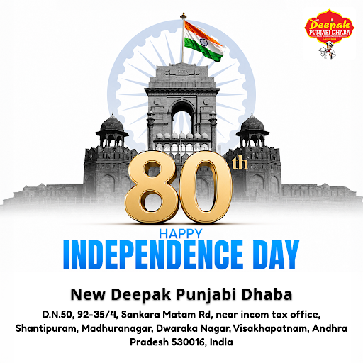 Celebrate Independence Day with flavorful Butter Chicken at New Deepak Punjabi Dhaba. Gratitude f…