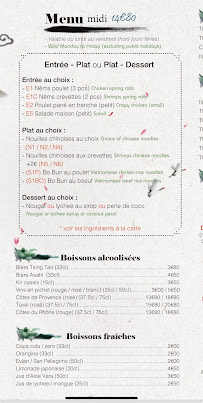Menu Gongfu nouilles Page 2