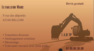 Photo n°20 de T.A.B TP à Billom (Entreprise de terrassement)
