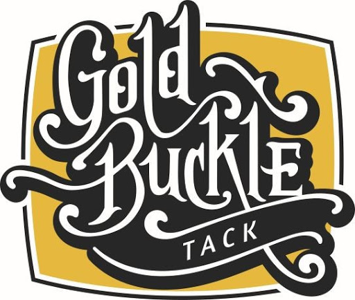 Gold Buckle Tack Logo