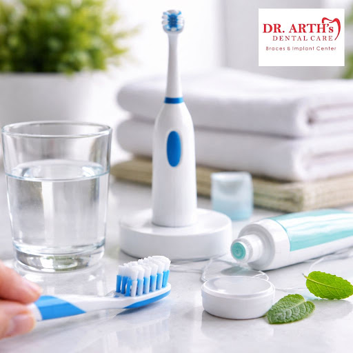 Healthy teeth start at home. At Dr Arths Dental Care Braces & Implant Center in Jodhpur Village,…