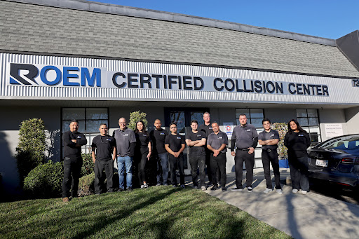 ROEM Auto Body Costa Mesa/Newport Beach Logo