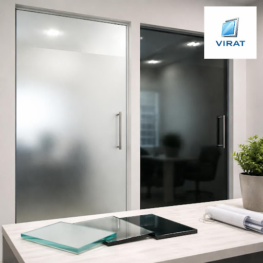 Looking to add privacy without blocking natural light? At Virat Luxury glass & aluminium hub in S… post image