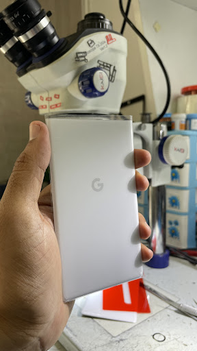 Google pixel back glass repair in Mysore. Visit us for quick and affordable mobile phone repairs.  post image